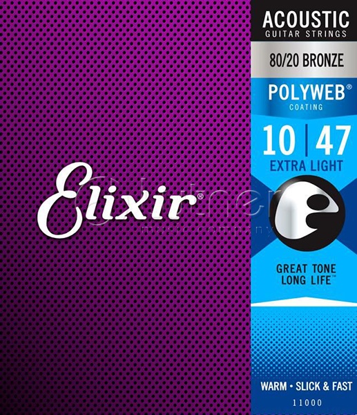 ELIXIR 11000 POLYWEB 10-47 �������� ����� ��� ������������ ������, Extra Light, ������ 80/20