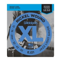 D'Addario EJ21 - ������ ��� ������������� Jazz Light, 12-52