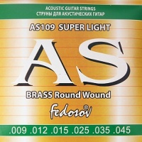Fedosov AS109 Brass Round Wound �������� ����� ��� ������������ ������, ������, 09-45