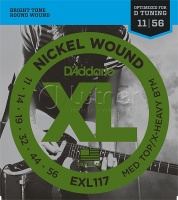 D'ADDARIO EXL117 - ������ ��� �������������, 11-56, ������, �������� ��� ����� "D"