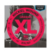 D'Addario EXL157 - ������ ���  �������������, ������, Baritone Medium, 14-68