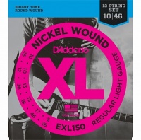 D'Addario EXL150 - ������ ��� 12-���. �� .��� Super/Light , ������, 10-46