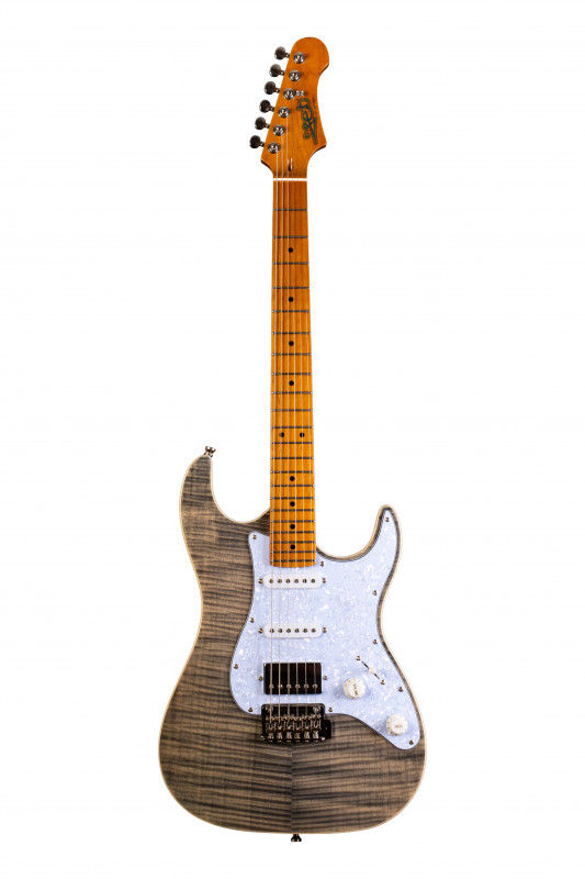 JET JS-450 TBK - �������������, Stratocaster, ������ ����/��� ����, 22 ����, HSS, tremolo, ���� TBK