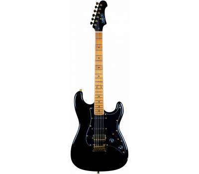 JET JS-400 BK G - �������������, Stratocaster, ������ ����, 22 ����, HSS, tremolo, ���� BK