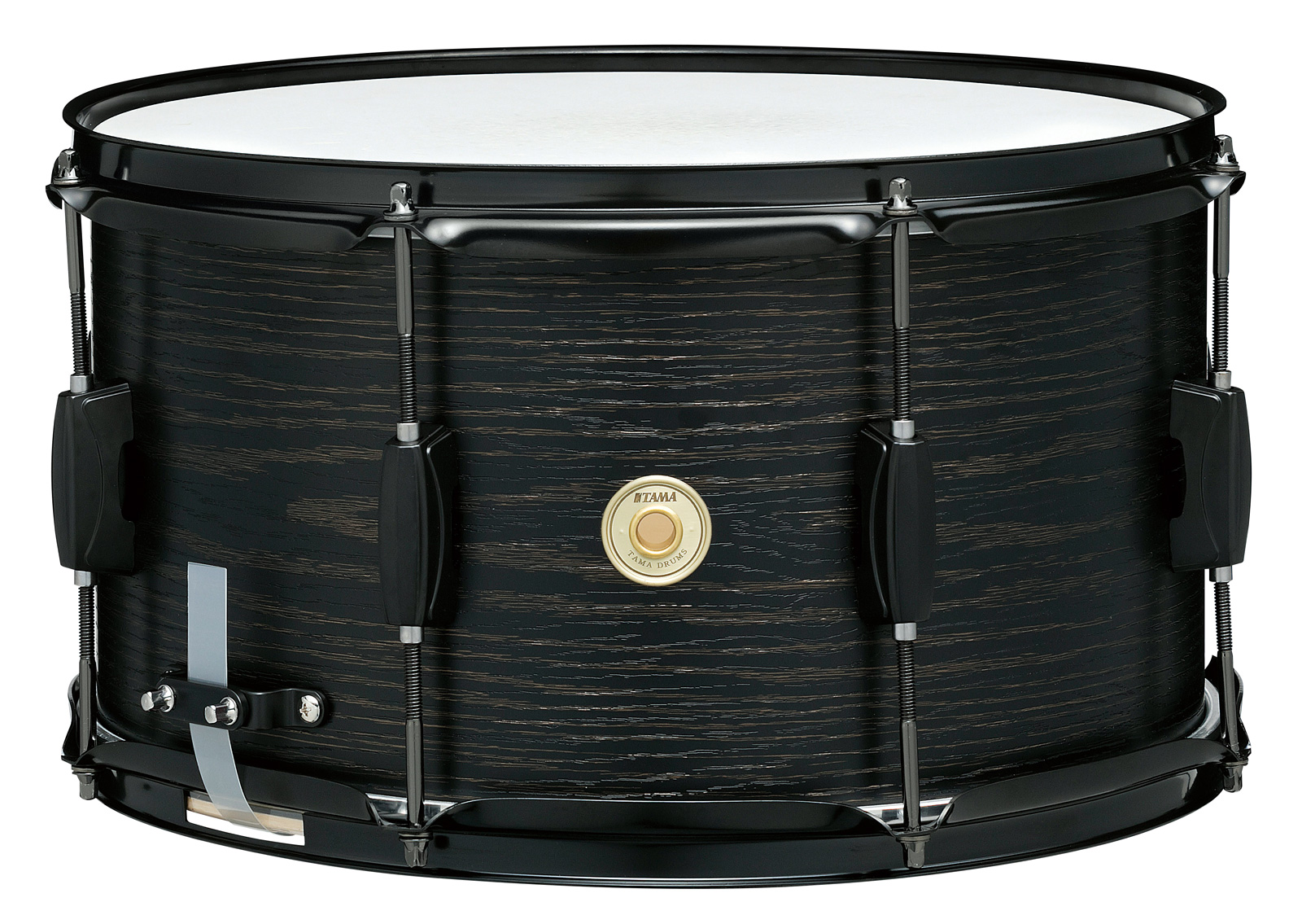 TAMA WP148BK-BOW WOODWORKS SERIES SNARE DRUM 8"�14" ����� �������, ������, ���� Black Oak Wrap
