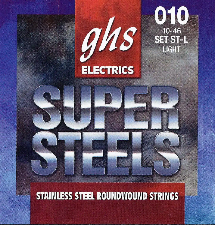 GHS STRINGS ST-L SUPER STEEL ����� ����� ��� �������������, �����, 10-46
