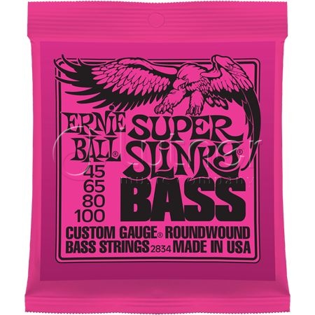 Ernie Ball 2834 Super Slinky Bass �������� ����� ��� ���-������, 45-100, ������