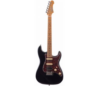 JET JS-400 BK - �������������, Stratocaster, ������ ����, 22 ����, HSS, tremolo, ���� BK