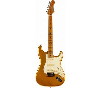 JET JS-300 GD - �������������, Stratocaster, ������ ����, 22 ����, SSS, tremolo, ���� GD