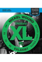 D'Addario EXL220BT - ������ ��� ,nickel,super soft 40-95