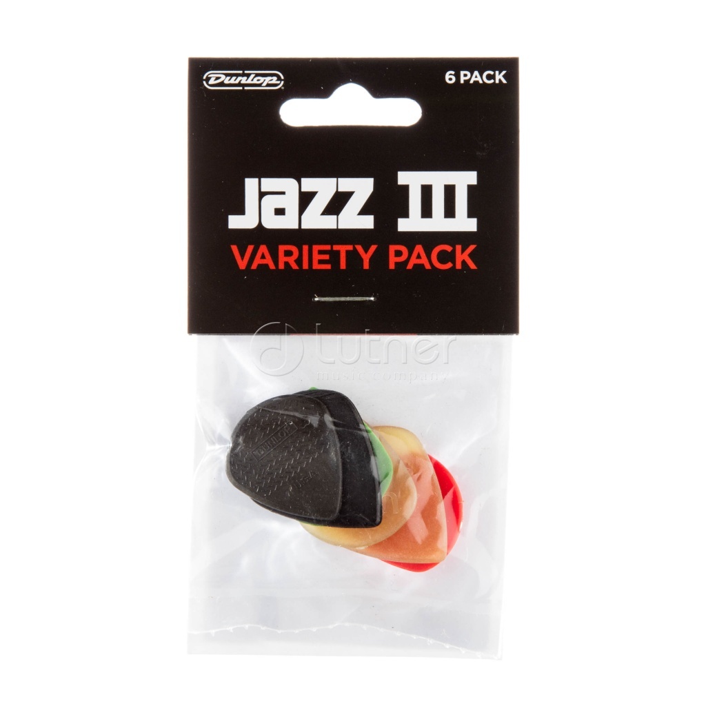 Dunlop PVP103 ����� ���������� Jazz III Pick Variety Pack 6��
