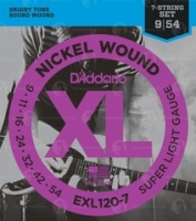 D'Addario EXL120/7 - ������ ���  7 ���.�� .���., 09-52.