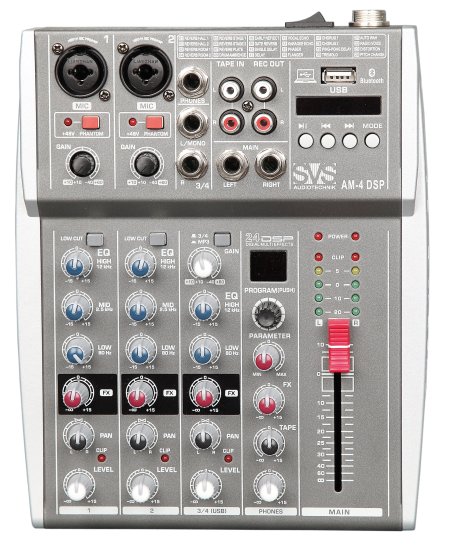 SVS Audiotechnik mixers AM-4 DSP ���������� ��������� �����, 4-������