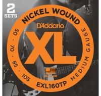 D'Addario EXL160TP - ������ ���, Red Long, 050-105, 2 ���������