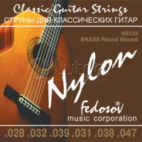 Fedosov NS128 Brass Round Wound �������� ����� ��� ������������ ������, ������/������, 28-47