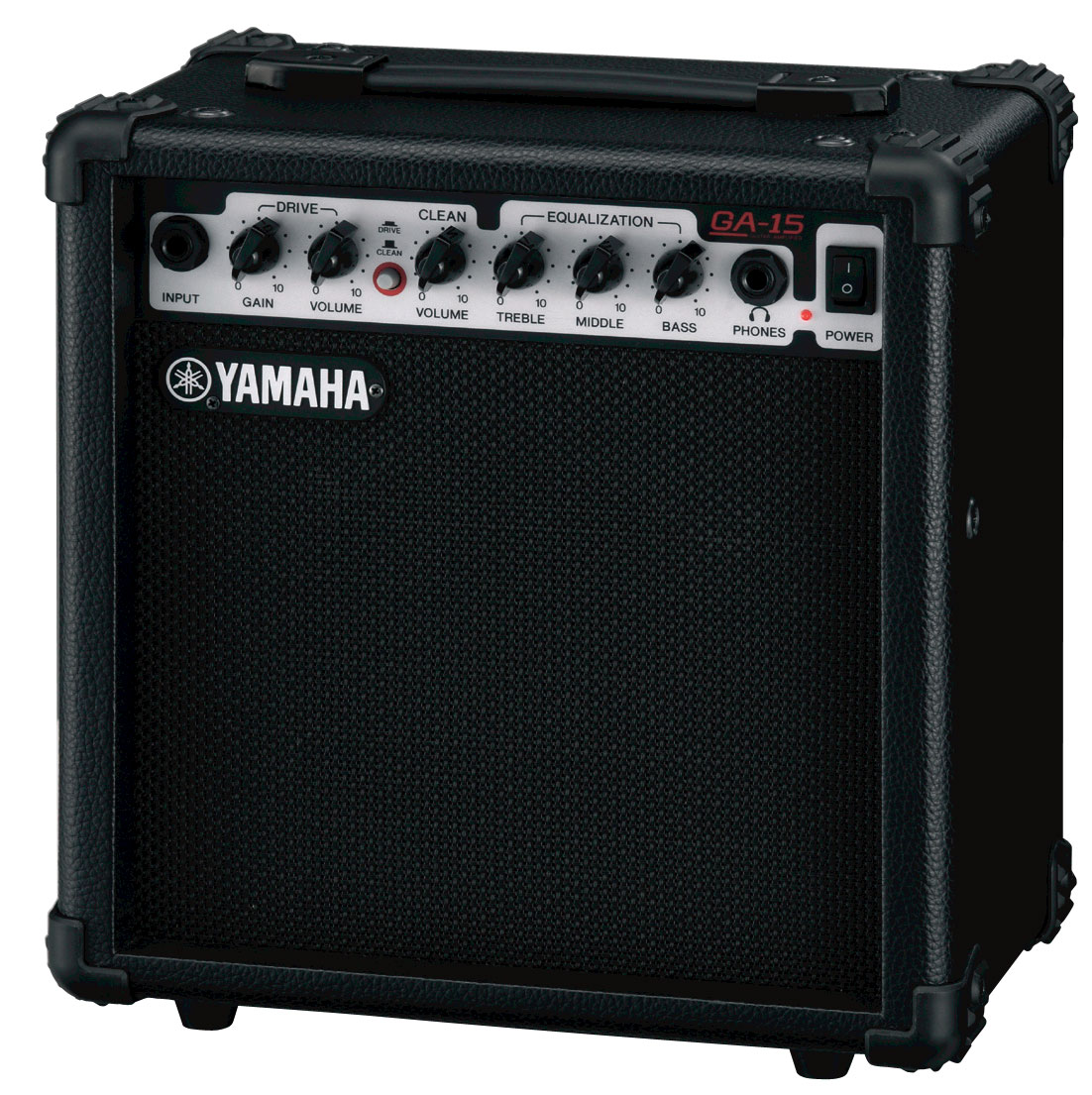 Yamaha GA-15 II- �������� �����, 15 ��, 1x6,5�, Gain:Drive & Vol, Volume, 3-���. ���., �� ��� �����
