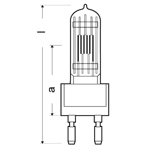 OSRAM 64721 230V 650W FKH CP\39 ����� ���������� ���������. �������������. ������ 100 �����.