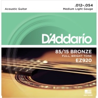 D'Addario EZ920 - ������ ��� �����. ������, ������ 85/15, Medium Light 12-54