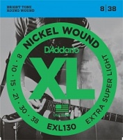 D'Addario EXL130 - ������ ���  �� .���., Extra Super Light, ������, 8-38