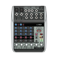 Behringer Q802USB - 2 ����������� ����, 1 FX �����, 1 ������ Aux �������,2-Bus, ����. USB