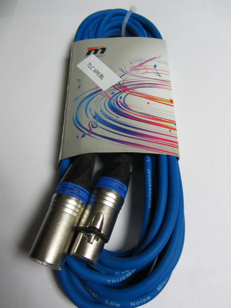True magic TLC 6M/BL ������ ����������� XLR - XLR, 6�, �����