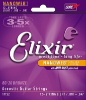 Elixir 11152 NANOWEB 10-47 �������� ����� ��� 12-�������� ������������ ������, Light, ������ 80/20