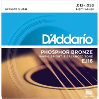 D'Addario EJ16 - ������ ��� ������������ ������, ������/������, Light 12-53