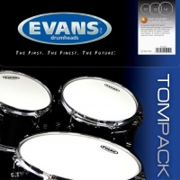 EVANS ETP-G2CLR-F ����� ��������� 10",12",14" Genera G2 Clear, �������, ����������