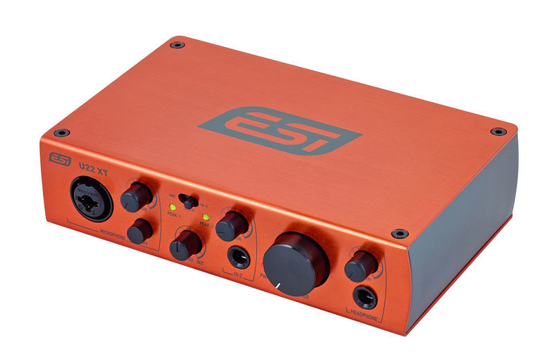 ESI U22 XT USB ����� ���������, 24���/96���, 2xRCA/2x1/8" TRS Jack �����/������, 1/4" TS/XLR �����-�