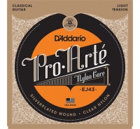 D'Addario EJ43 - ������ ��� ������������ ������, ������� (Silver), Light.