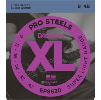 D'Addario EPS520 - ������ ��� �������������, ProSteels,Super Light, 9-42
