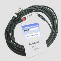 Invotone ACA1005 - ����� ������,  stereo jack 3,5 <-> 2 x mono jack 6,3  ����� 5 �