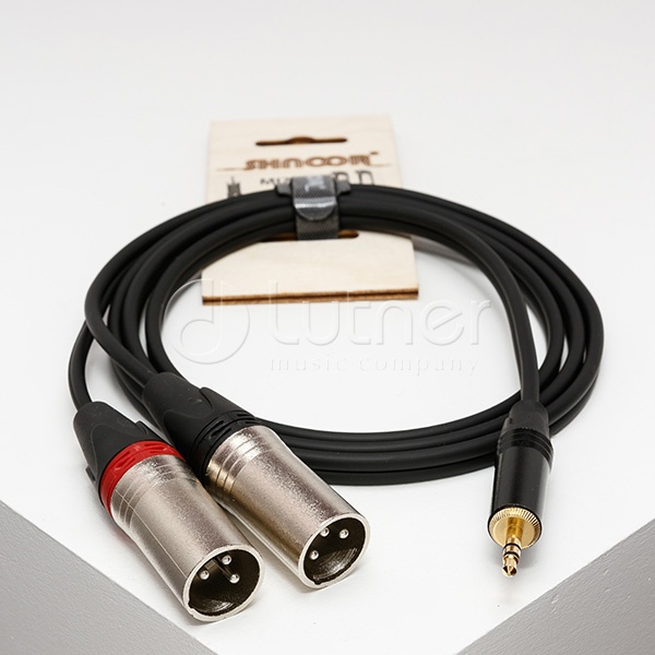 SHNOOR MJ2XM-1m Y-������ 3,5�� �������� - 2 XLRm, 1�