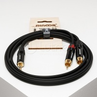 SHNOOR MJ2RCA-1,5m Y-������ �������� - 2 RCA � ����� ������� � ������������� ����������, 1,5�