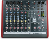 ALLEN&HEATH ZED10FX ��������� ����� 4 ����, 2 ������, USB ���������, 3-�������� ����������