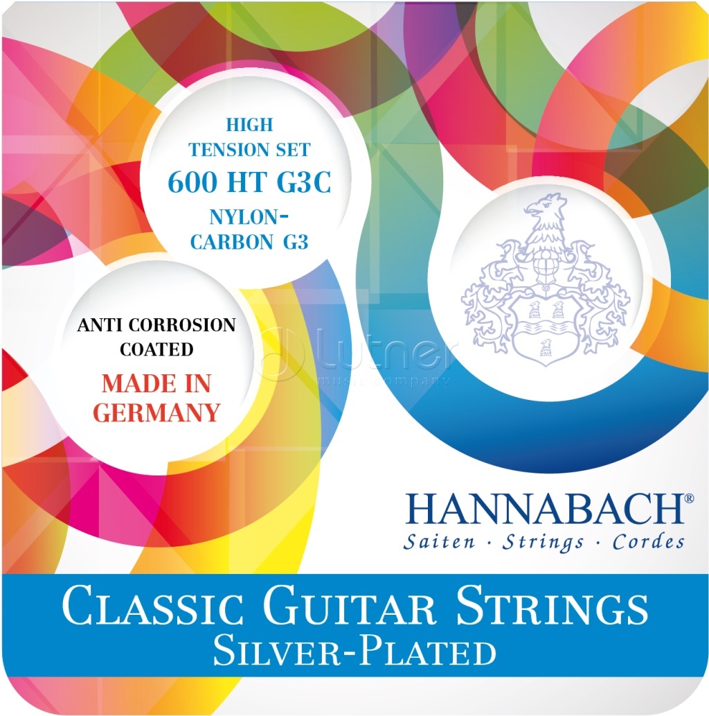 Hannabach 600HT-G3C Silver-Plated �������� ����� ��� ������������ ������, ������� ���������