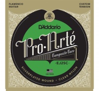 D'Addario EJ25C Flamenco- ������ ��� ��. ������ (��� ������ ������ - Clear)