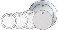 Remo PP-0260-PS    Pinstripe Clear 10",12",14",P3 Clear 22",Ambassador Coated 14"