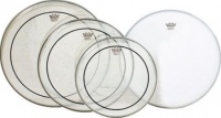 Remo PP-0312-PS    Pinstripe Clear 12",13",16", Powerstroke 3 Coated 14"