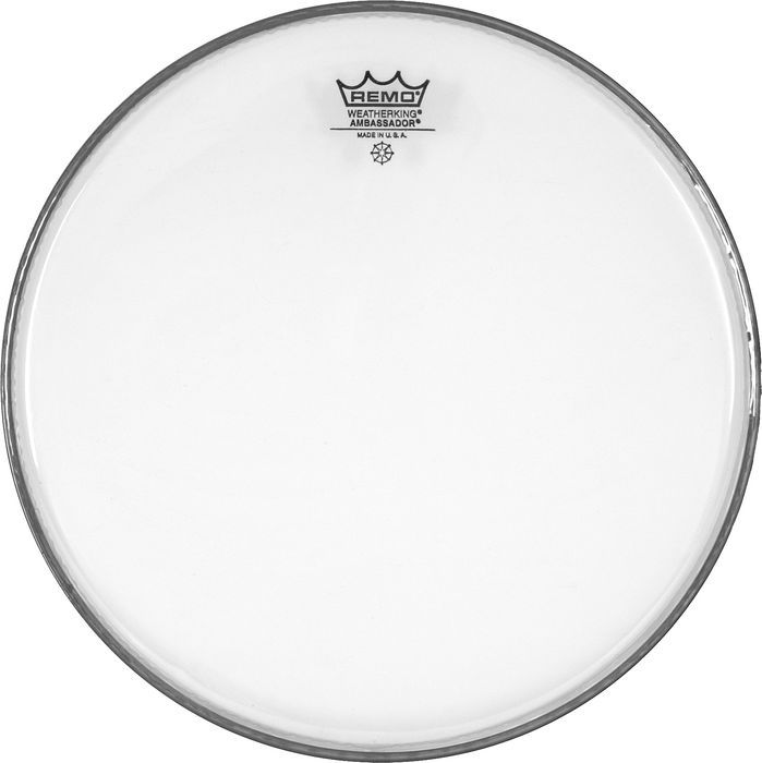 Remo BA-0312-00 12"Ambassador clear,   , 
