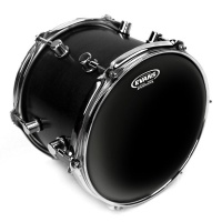 EVANS TT18CHR -  18" Black Chrom Clear